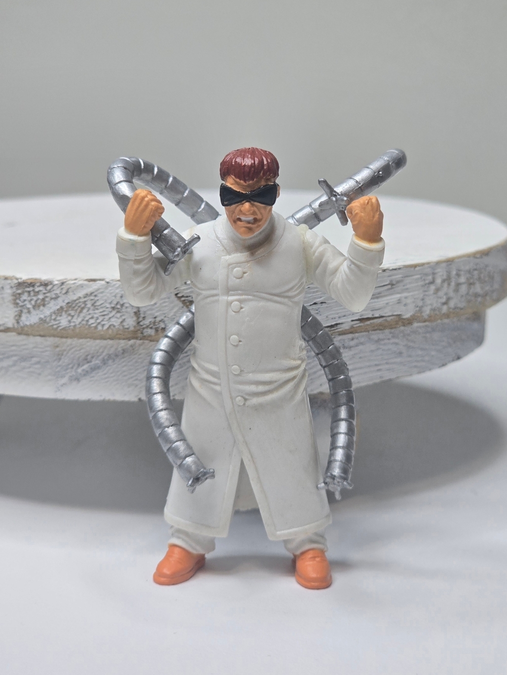 Dr Octopus Doc Ock Spiderman Villain White Lab Coat Figure Toy [ Read Details ]
